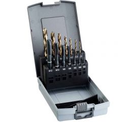 Набор из метчиков и спиральных сверл HSS M3-M12 Euroboor DTS.312 