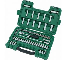 Набор торцевых головок из 60 предметов Sata под вороток 3/8 дюйма метрический 09004 