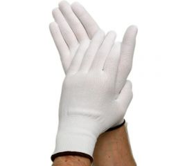 Нейлоновые перчатки РУСОКО Жемчуг 12 пар, размер 9/L 220110Б-1 