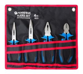 Набор шарнирно-губцевого инструмента Forsage 4 предметов, 7""-180 мм, на полотне F-5046C 