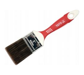 Флейцевая кисть YATO 50мм, расщепленная щетина, двухкомпонентная нескользящая ручка YT-54562 