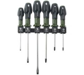 Набор отверток c 3-х компонентной ручкой 6 предметов Дело Техники 728060 