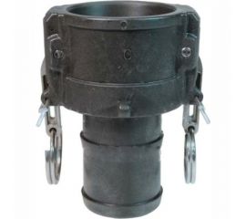 Камлок TITAN LOCK 0,5in, типа С, розетка с хвостовиком (полипроп.) TL50CPP 