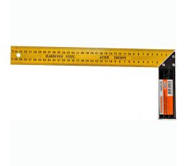 Столярный металлический угольник желтый, 350 мм SANTOOL 050401-350 