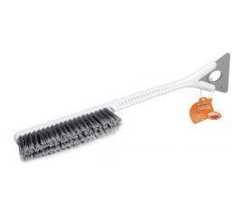 Щетка от снега и льда с мягкой распушённой щетиной 52 см + съемный скребок Airline AB-R-11R 