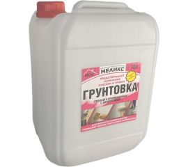 Грунтовка глубокого проникновения с антисептиком для пористых поверхностей Меликс 10 л 12% MOS-10ГГПАПП01 