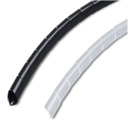 Спиральная пластиковая оплетка PARLMU SWB 4-7, полиэтилен, размер 4, бухта 20 м, цвет прозрачный PR4700100 