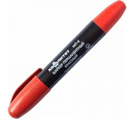 Перманентный маркер Квалитет красный, толщина линии 2-3 мм, круглый наконечник МП-К 6674867 