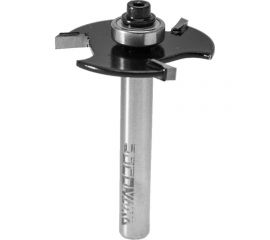 Фреза кромочная фальцевая с нижним подшипником серия 1023 (40x3x50 мм; Z3; хвостовик 8 мм) Росомаха 802312 