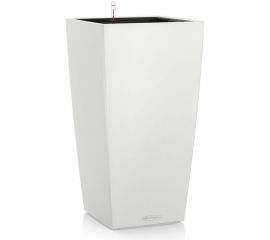 Кашпо Lechuza Cubico Color Complete Белый 22x22xH41 см 13160 