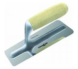 Венецианская кельма Управдом 200х80 мм, из нержавеющей стали, ручка из бука 4100003306 