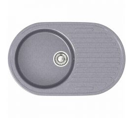 Кухонная мойка GLANZ цвет: тёмно-серый J-011-35 