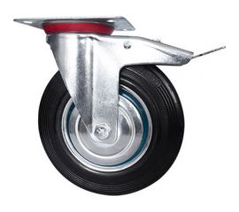 Колесо промышленное поворотное с тормозом Longway SCB93 
