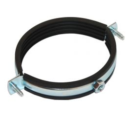 Cантехнический хомут с гайкой для труб СВК 3 1/2 М8, 98-104 SVK-Fe098М8p 