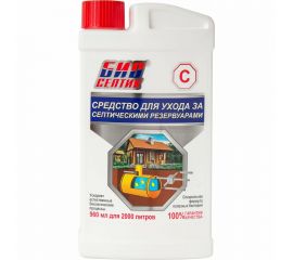Средство для ухода за септическими резервуарами 960 мл Биосептик С 