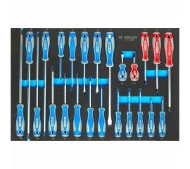 Набор отверток (ложемент, 24 предмета) KING TONY 9-31124MRV 