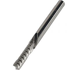 Фреза спиральная однозаходная нижний рез для ЧПУ (3.175x15x38 мм; S=3.175 мм; Z1) Greencut GX3165 