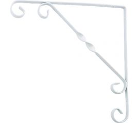 Декоративный кронштейн СИБРТЕХ 200х200 мм белый 94051 