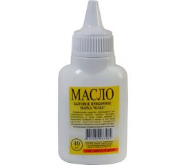 Масло бытовое приборное 40 мл, пластиковый флакон с капельницей Россия 67580 