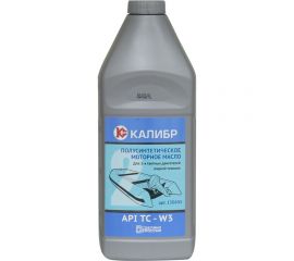 Масло моторное для 2-х тактных двигателей API TC-W3, п/с, 1 л Калибр 00000077609 