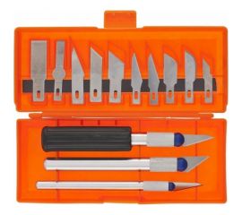 Набор резцов по дереву SPARTA пластмассовые ручки,13 штук 246165 