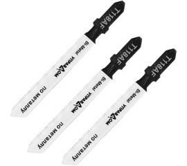 Полотна для электролобзика EU-хвостовик, тип Т118AF, 3 шт Управдом 4100002554 