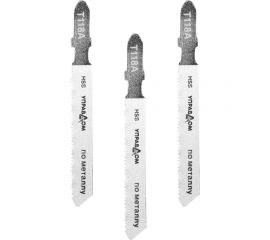 Полотна для электролобзика EU-хвостовик, тип Т118A, 3 шт Управдом 4100002553 