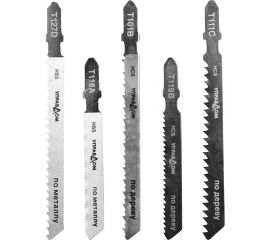 Набор полотен для электролобзика 5 шт, EU-хвостовик 29331-H53 Управдом 4100002535 