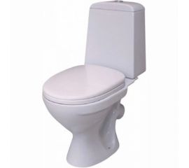 Унитаз-компакт SmartSant Тренд 2-х режимная арматура, сиденье термопласт, микролифт, VT1201W 