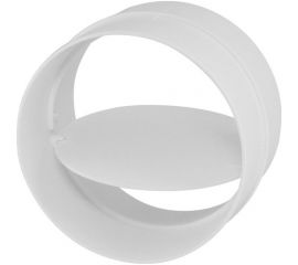 Соединитель для круглых воздуховодов 150 мм с обратным клапаном TDM SQ1807-1749 