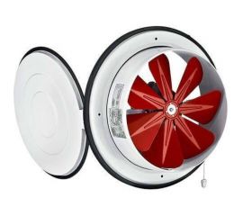 Вытяжной оконный вентилятор с крышкой BVN BK 160 