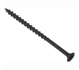 Саморез по дереву для ГКЛ Метизный двор 4,8x89, крупная резьба, оксидированный, 100 шт. 4607159062543 