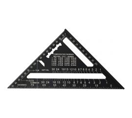 Плотницкий угольник WOODWORK 170 мм, алюминиевый, метрический CTR-170 