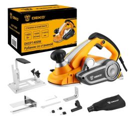 Рубанок со станиной DEKO DKEP1400W 1400 Вт, 110 мм 063-4337 