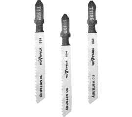 Полотна для электролобзика EU-хвостовик, тип Т118B, 3 шт Управдом 4100002555 