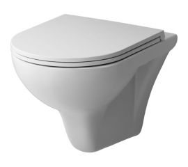 Подвесной унитаз с сиденьем микролифт AM.PM Gem FlashClean C901700SC 