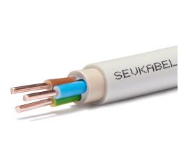Кабель Севкабель NYM 3x1,5 100м ЦБ-00015648 