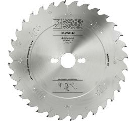 Диск пильный для продольного пиления (250x30x3.2/2.2 мм, Z=32, TR) WOODWORK 33.250.32 