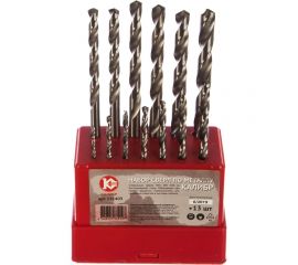Набор сверл по металлу HSS (13 шт., 2-8 мм) Калибр 00000002855 