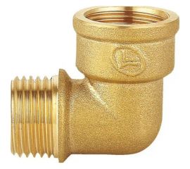 Угол DOUBLE-LIN резьбовой латунный вр/нр - 1/2" LL6018 (1/2") 