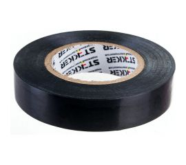 Изоляционная лента STEKKER 0,13x15 мм, 20 м, черная, INTP01315-20 32829 