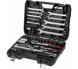 Набор инструментов STARTUL 1/4 , 1/2 6 граней 82 предмета PRO Stuttgart PRO-082S 