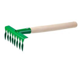 Витые грабли Gigant 8-зубые, порошковая окраска, с черенком GAV-15 