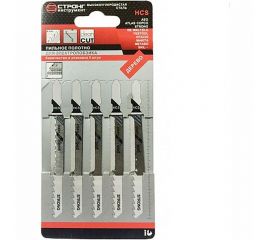 Набор полотен по дереву для электролобзика T101D 5 шт Strong СTУ-21110102 