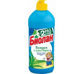 Средство для мытья посуды БИОЛАН Бальзам Алоэ Вера, 450 мл 605059 