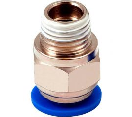 Фитинг металлический 12 мм - наружная резьба 1/2" Pegas pneumatic 5208 