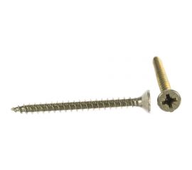 Универсальный саморез по дереву КрепСтройГрупп 4х45 желтый цинк, 250 шт. 145436 