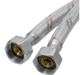 Гибкая подводка для воды ELKA оплетка нейлон, пвх покрытие, 1/2"" х 100 см в/в ИС.101127 