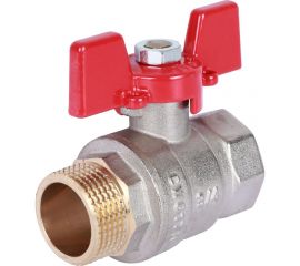 Шаровой кран ROMMER 3/4"", ВН/НР, RBV-0004-0210220, RG008UB5BGBA2P 