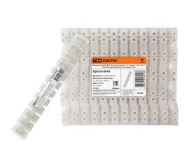 Винтовой зажим TDM ЗВИ-30, полипропилен, 1,5-10мм2, 12пар, 100С, белый SQ0510-0045 